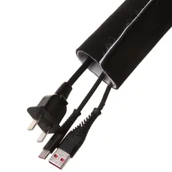 Diy Magic Tape Kabel Management Mouw Wrap Koorden Organizer Wire Hider Protector Flexibele Kabel Cover Voor Op Kantoor Computer Home