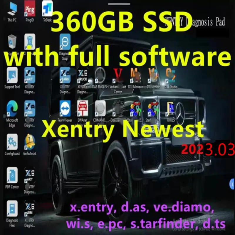 

Xentry SD software 2024.12 install and activate by remote for MB STAR sd C6 openport software Diagnostic for C6 SSD