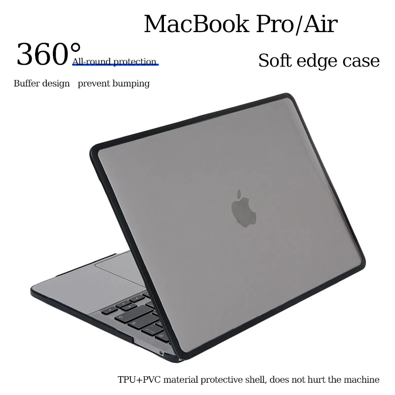 Laptop Case for MacBook Air 13 Cover 2020 Macbook Pro 13 Inch Case 2022 M2 Air 13.6 Sheel Pro 14 16 Inch Funda with Screen Film