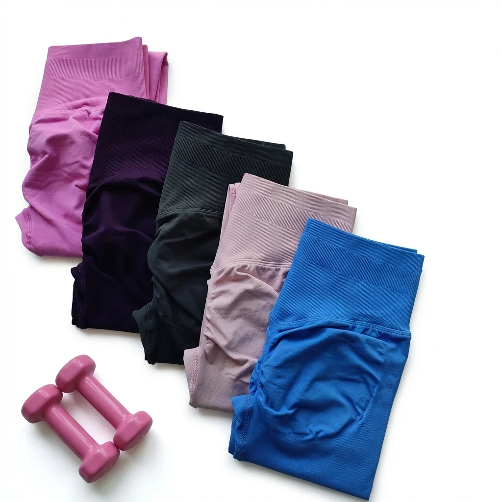 2-teiliges Yoga-Set für Damen: Rückenfreies Neckholder-Top, Hochgeschnittene Nahtlose Shorts, Fitness-Sportbekleidung, Workout-Set – Detail 13
