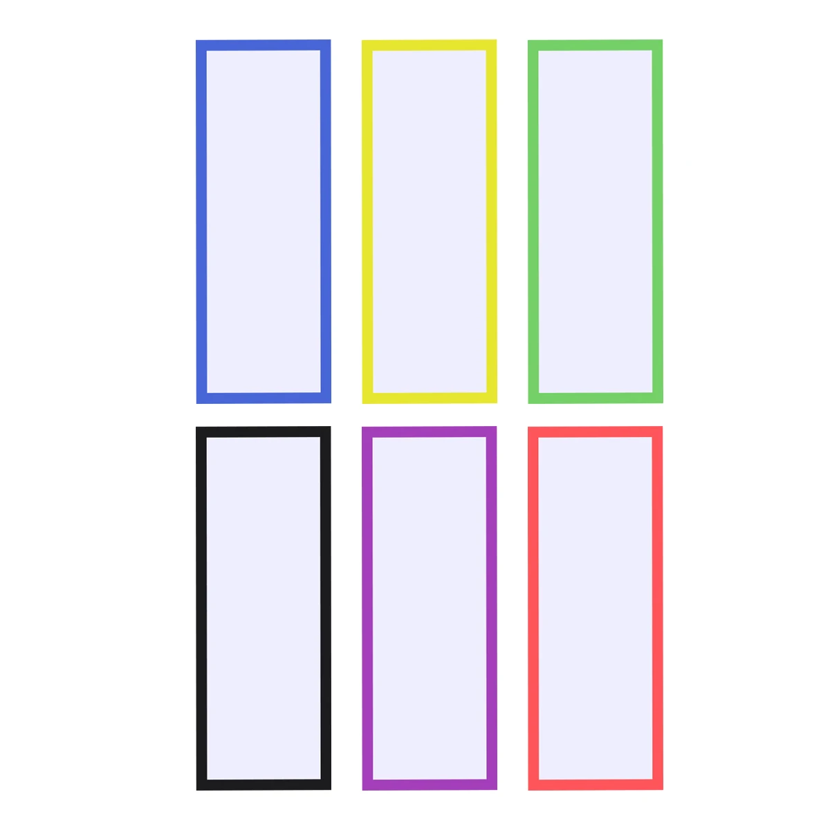 

24PCS Magnetic Label Chalk Board Stickers Erasable Reusable Whiteboard Tags Rubber Decorative Creative Labels for Fridge Lockers