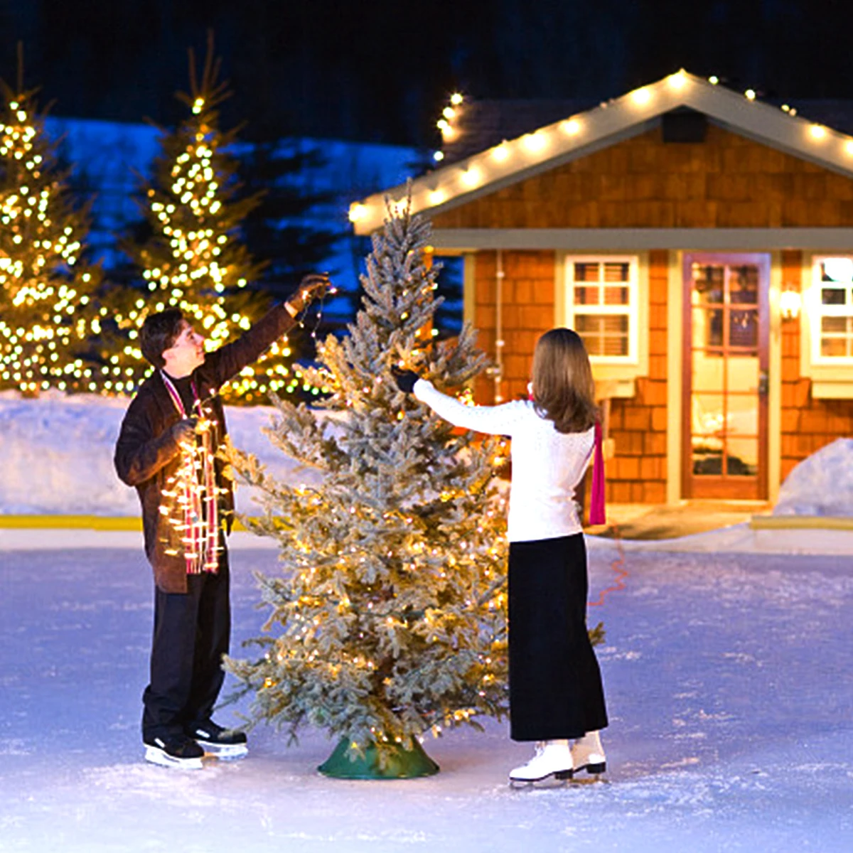 عالية الجودة الشمسية في الهواء الطلق النحاس LED سلسلة أضواء، الجنية الستار فناء جارلاند مصباح الزفاف حديقة جدار الشرفة ديكور المناظر الطبيعية #4