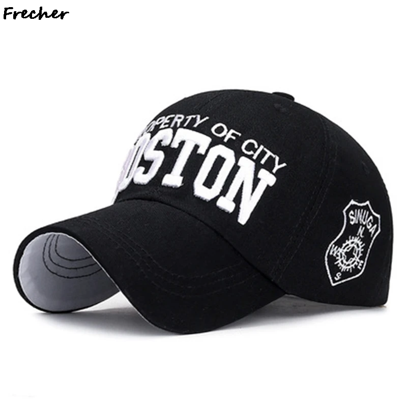 Unisex Letter Embroidery Baseball Caps Rock Hip Hop Visors Cap Fashion Street Snapback Hat Basketball Football Leisure Casquette