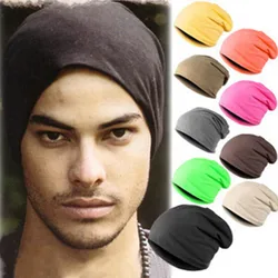 Spring Autumn Men Woman Beanie Hat Solid Candy Color Cotton Hats Summer Thin Breathable Hip Hop Beanies Pullover Hats