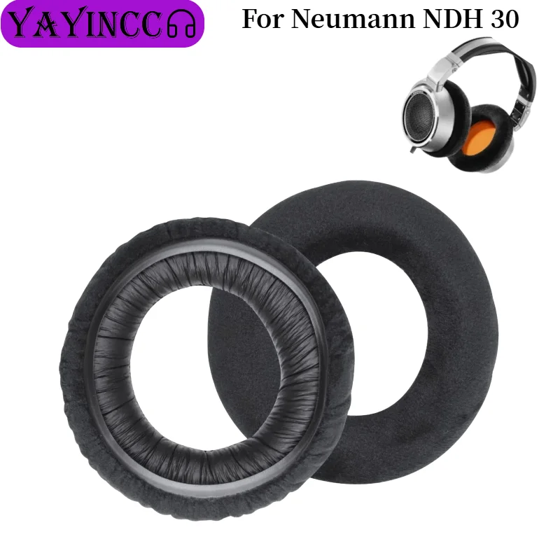 

Replacement Memory sponge frosted skin Ear Pads For Neumann NDH 30 Headphones Soft Foam Ear Cushions High Quality