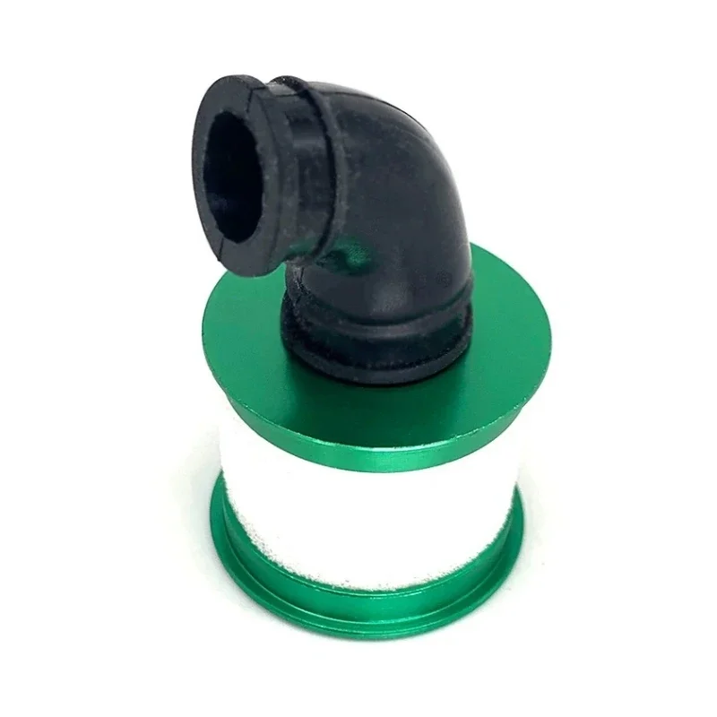 1 Uds 1/10 RC modelo de coche filtro de aire de aluminio HSP 02028 para piezas de mejora de carburador de coche RC