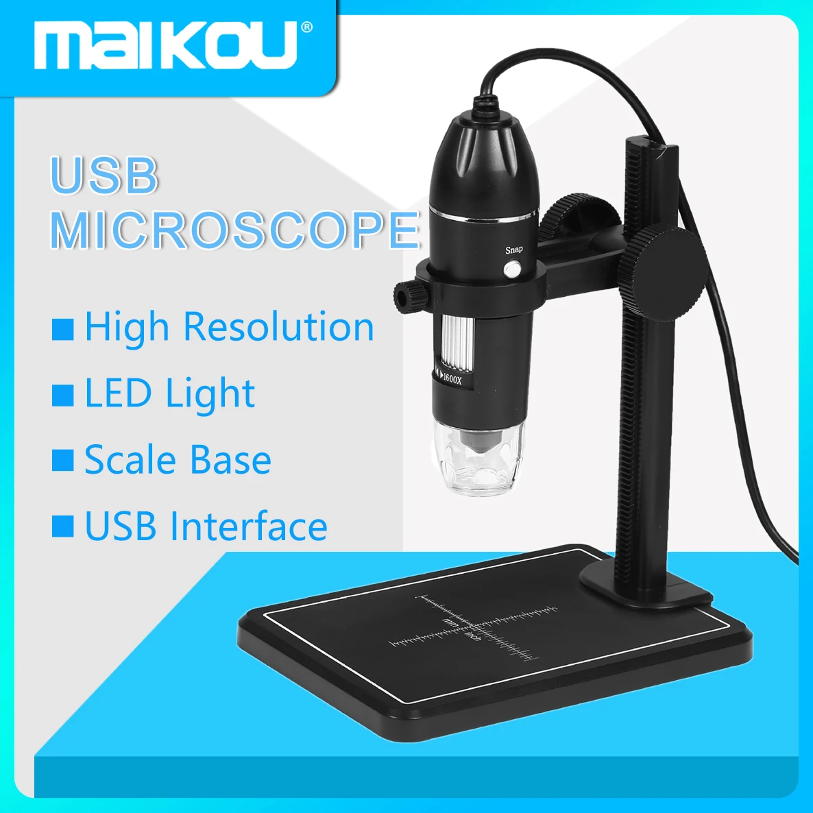 

Электронный USB-эндоскоп с увеличительным стеклом