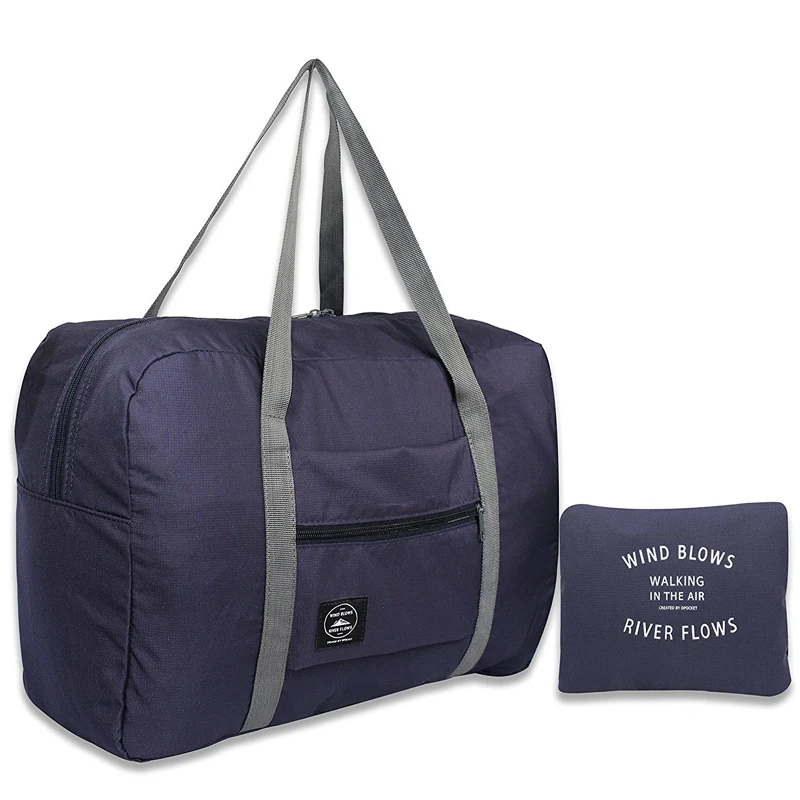 Sacs de voyage en nylon imperméables pour femmes et hommes, sac de sport pliable de grande capacité, cubes d'emballage d'évaluation, bagage, sac de week-end pour filles, 2023