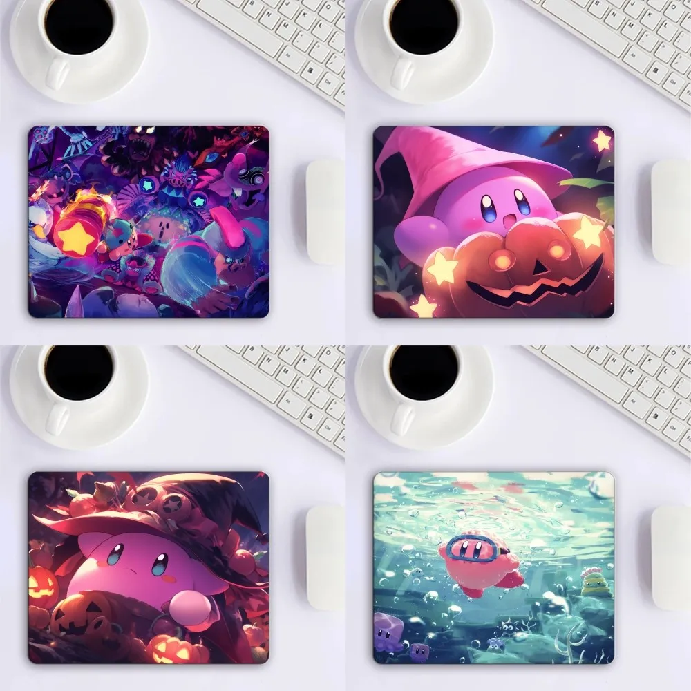 Video Game K-Kirby Mousepad Mousepad Game Pc Accessories Overlock MouseMat Computer Desk Mat