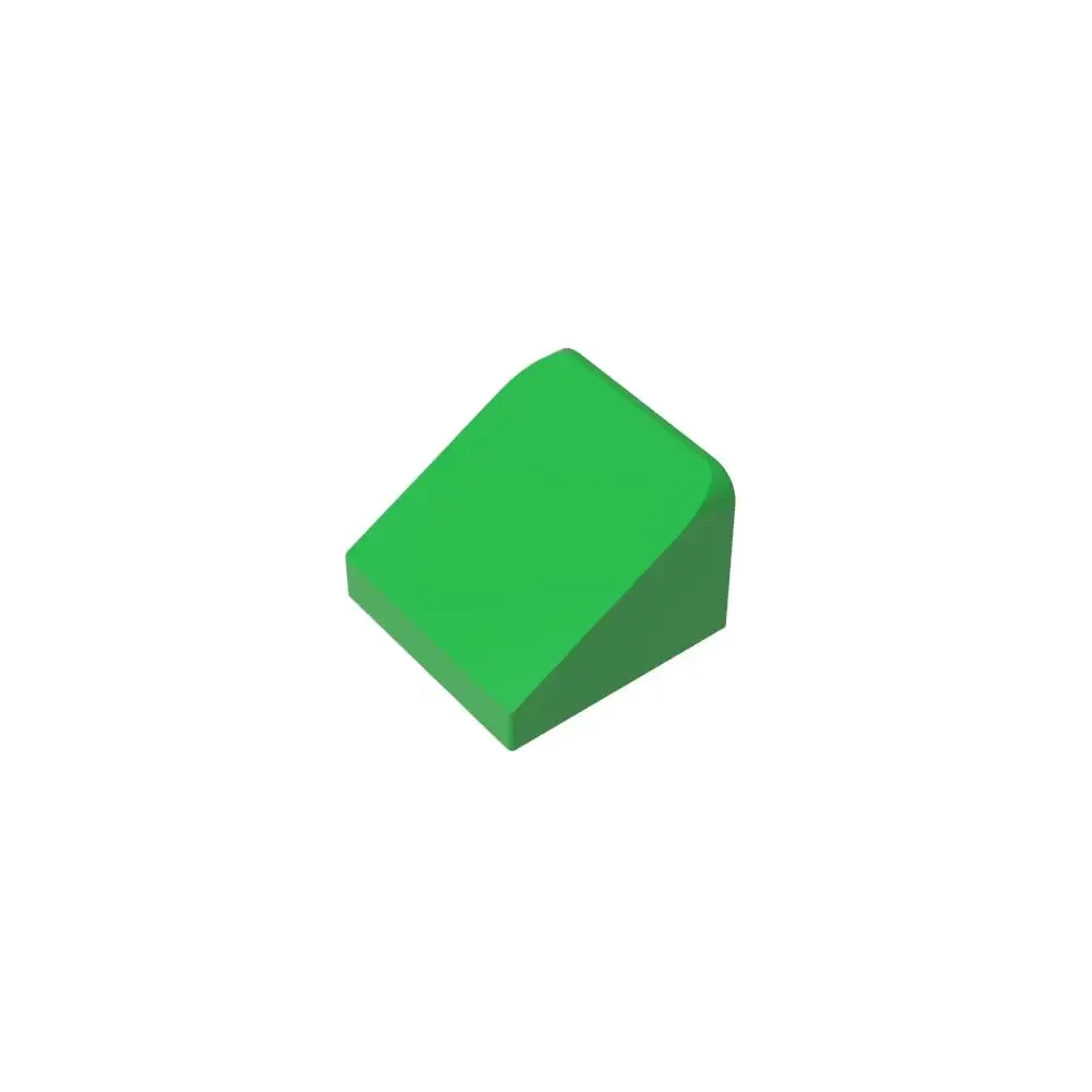 Gobricks 1 szt. Skośny klocek MOC 1 x 1 x 2/3 30 Klocków Kompatybilny z 50746 54200 18862 Modelowe Klocki Konstrukcyjne Prezent dla Dziecka Zabawka Edukacyjna