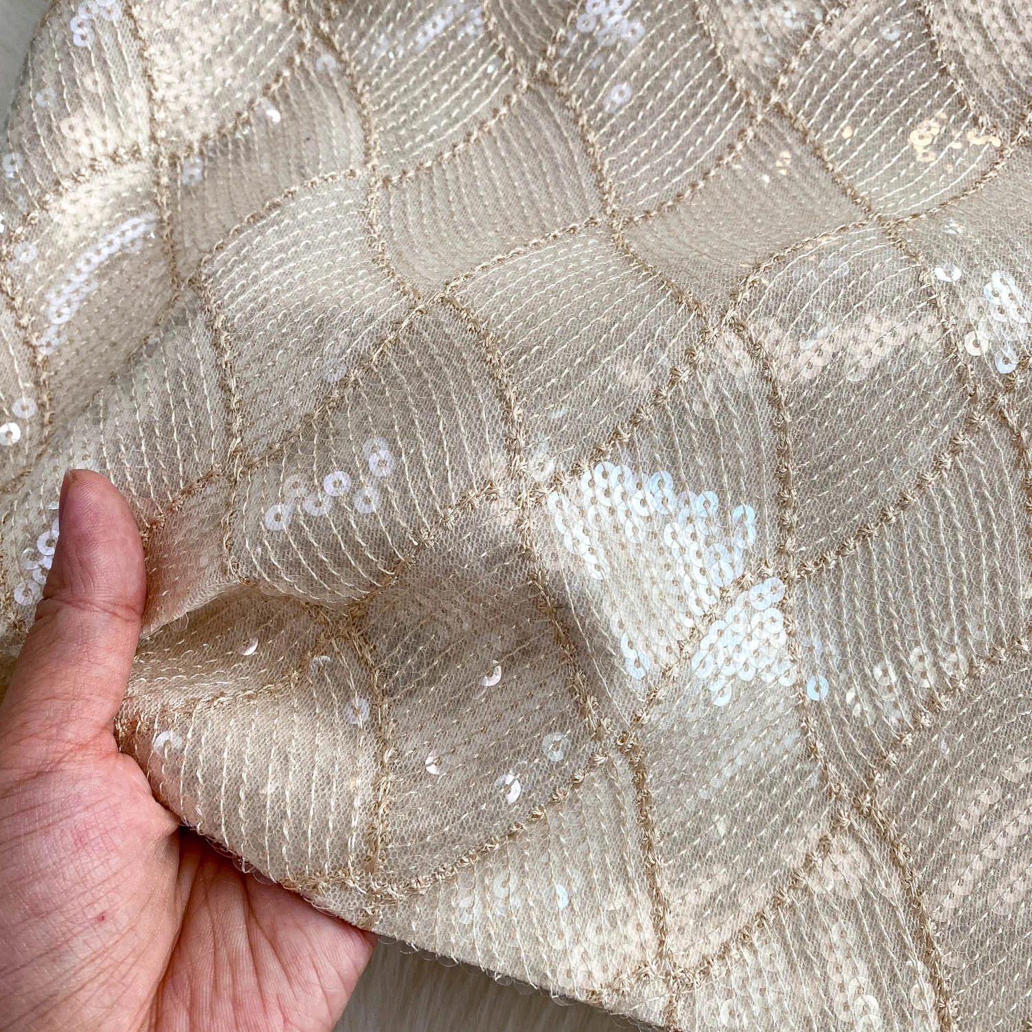 Bestickte Pailletten-Miniröcke für Damen, hohe Taille, schmal geschnittener kurzer Rock