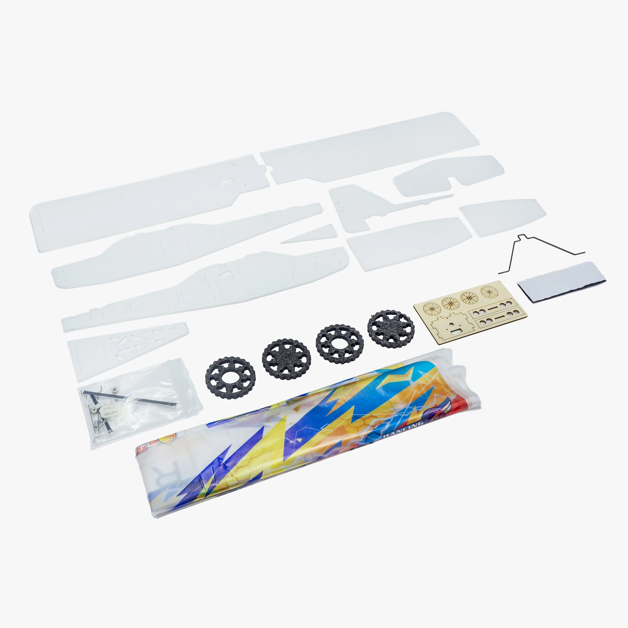 KIT-FOX V2025 RC-Flugzeug-Kit 570 mm, EPP-Schaum-DIY-Montagemodell – Hochleistungs-Miniflugzeug für Anfänger und Bastler – Detail 6