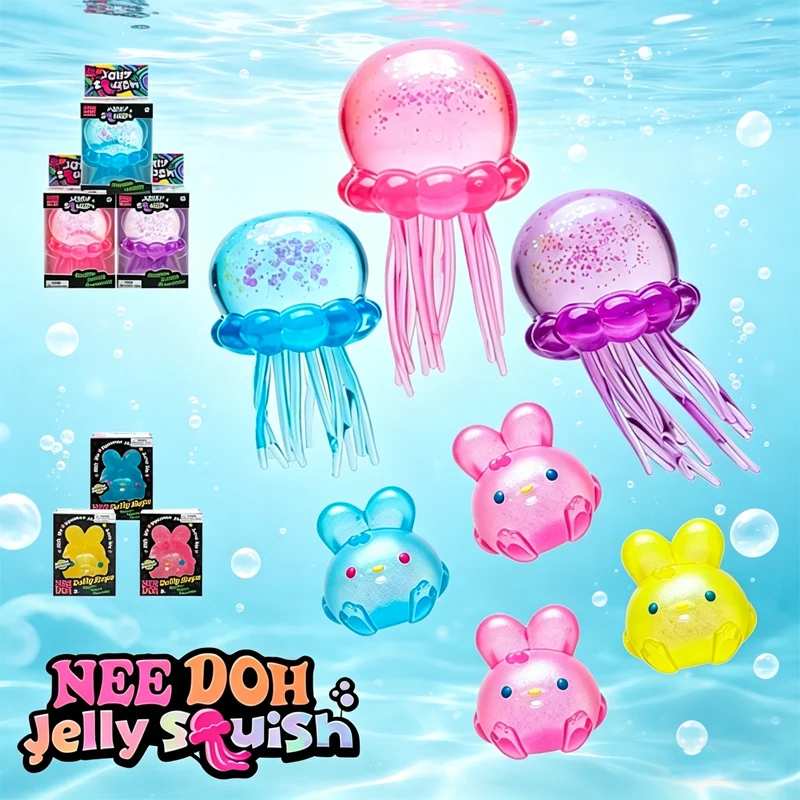 needoh-fuzz-ball-jellyfish-squishy-brinquedo-sensorial-macio-antiestresse-de-cores-aleatorias-fofo-e-relaxante-para-apertar-presentes-de-festival-para-amigos