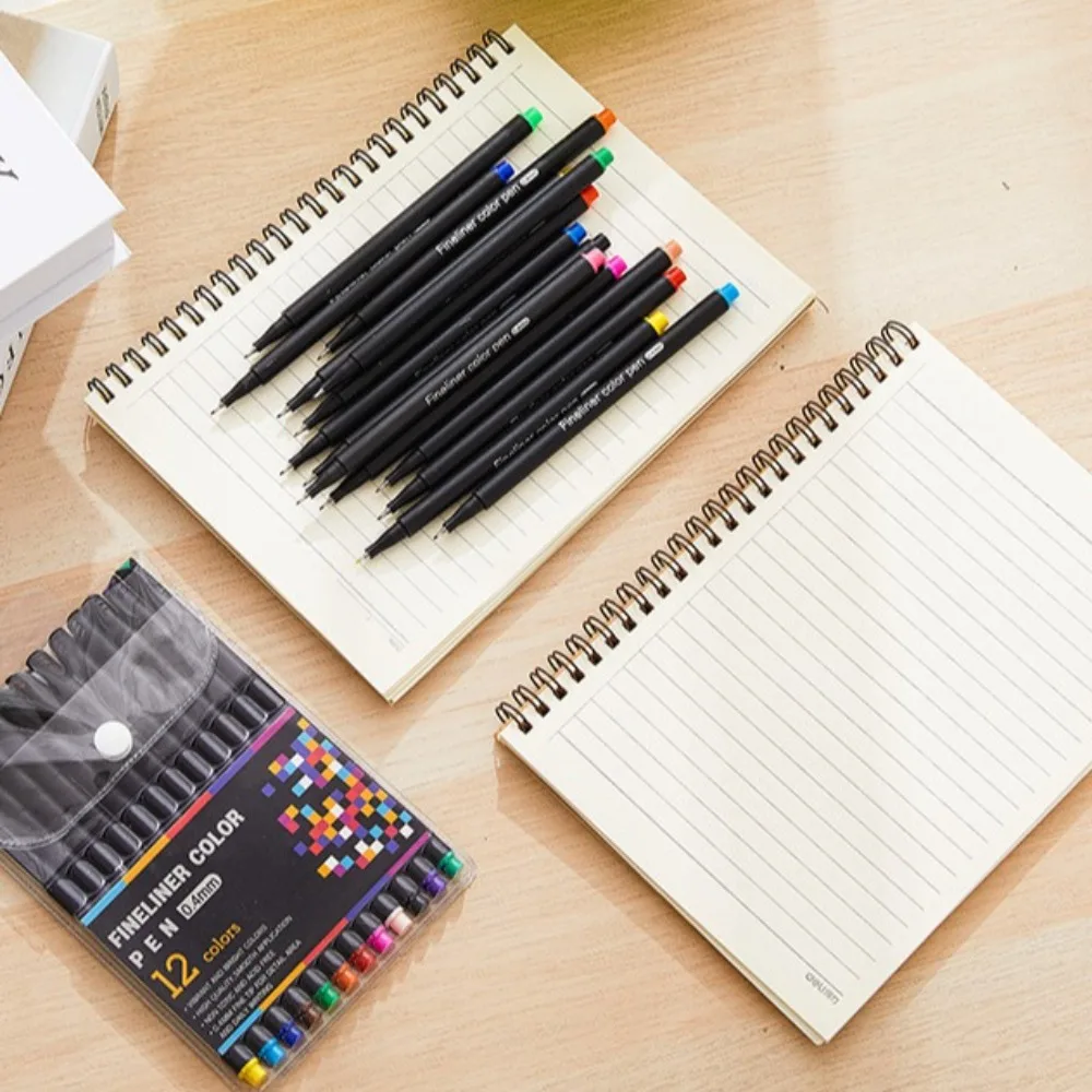 

INS 0.4mm Nib Colored Ink Pen Efficient Durable Writing Gel Pen Smooth Morandi Color Marker Pen Set Stationary