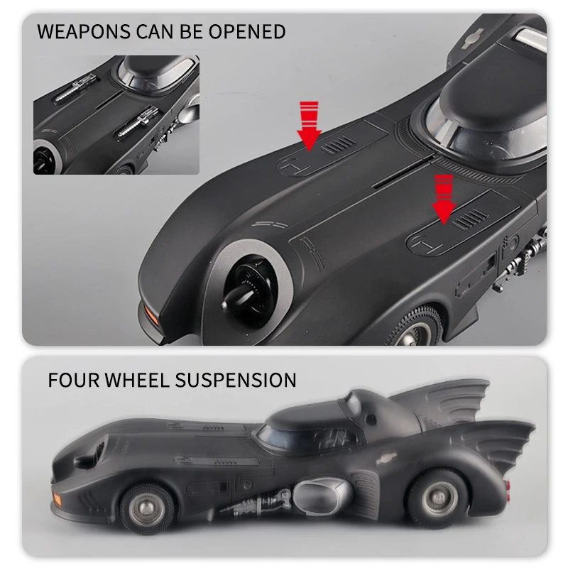 1:18 Batmobile 1989 Diecast Metal Car Model