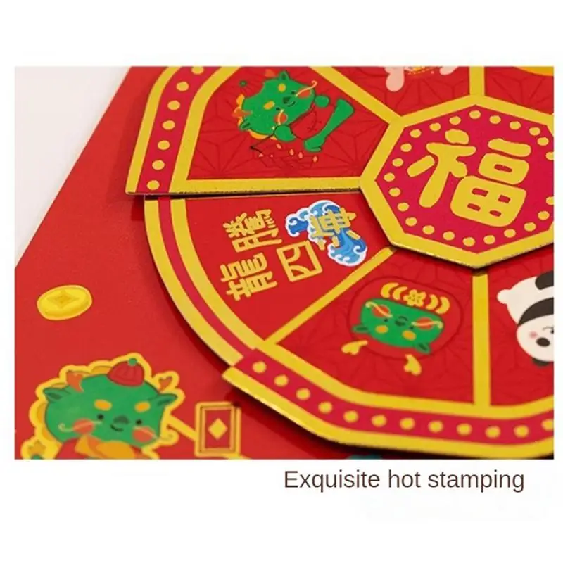 Nieuwjaar Rode Envelop Luxe Hoge Kwaliteit Duurzaam Dikker Niet Gemakkelijk Te Breken Vakantie Vieringen Rekbare Rode Envelop