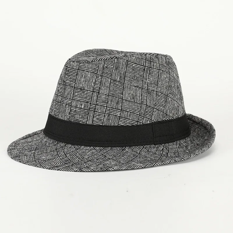 Classic Pork Pie Bowler Hat Panama Flat Fedora Jazz Cap Unisex Heisenberg Style