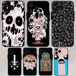 The Binding of Isaac Game Phone Case For iPhone 8 11 12 13 Pro 14 15 Mini X XR XS max Plus Shell