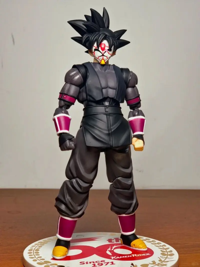 

Dragon Ball SHF Ultimate Atrocious Zamasu Action Figure Peach Pink Black Goku Action Figure Anime Model GK Statue Ornament Gift