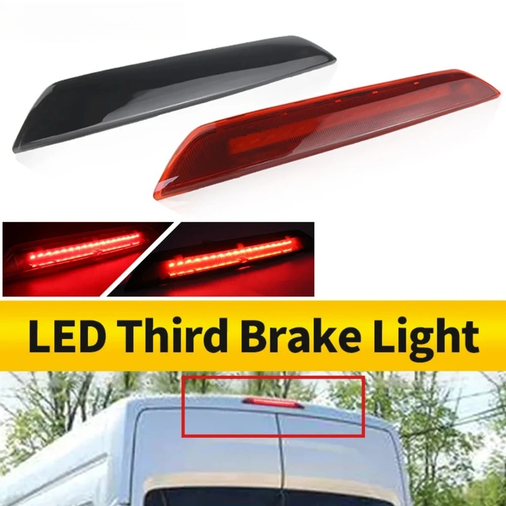 

Для Ford Transit Tourneo Custom 2012-2020 светодиодный задний третий стоп-сигнал высокого уровня, задний предупреждающий стоп-сигнал OEM # BK3Z13466A