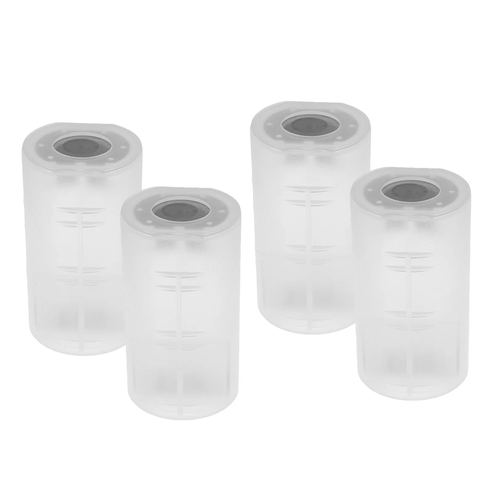 

4Pcs Converter Tubes D Plastic Adapter Holders Easy Installation Conversion Tool for Household Devices