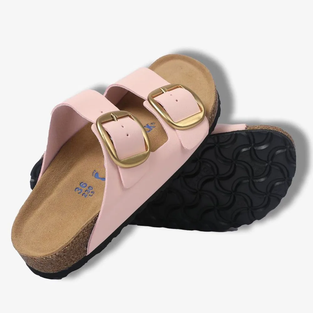 

Fashion Buckle Modern Slippers For Women And Men Summer All-Match Boston Sandals Shoes Soft Footbed Sandals For Beach & Outdoor