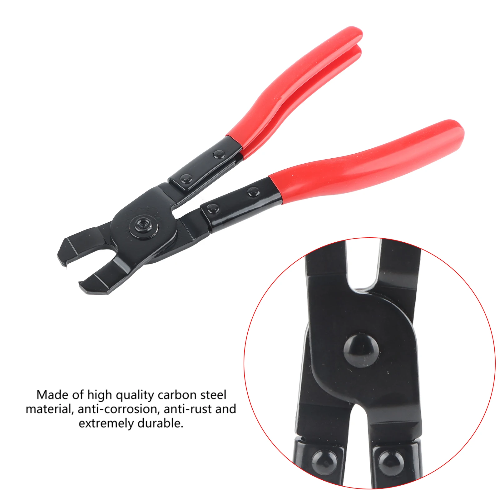 Boot Clamp Plier CV Boot Clamp Plier Clamp Plier Carbon Steel Ear Type CV Boot Clamp Plier for All Earless Type CVJ Boot Clamps