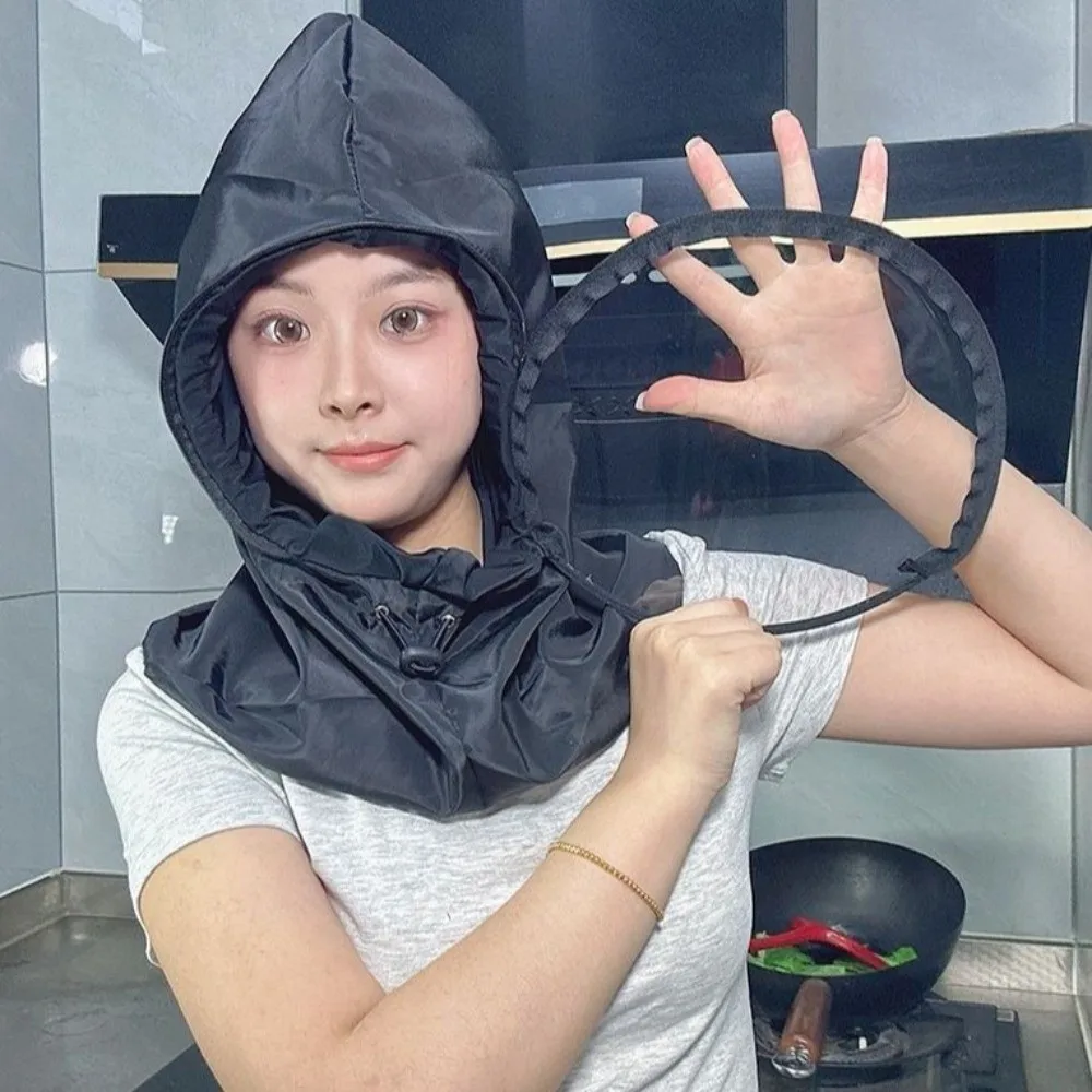 Splash Resistant Protective Mask Saliva-Proof Dust Proof Head Mounted Mask Anti Oil Splash Polyester Kitchen Face Shield