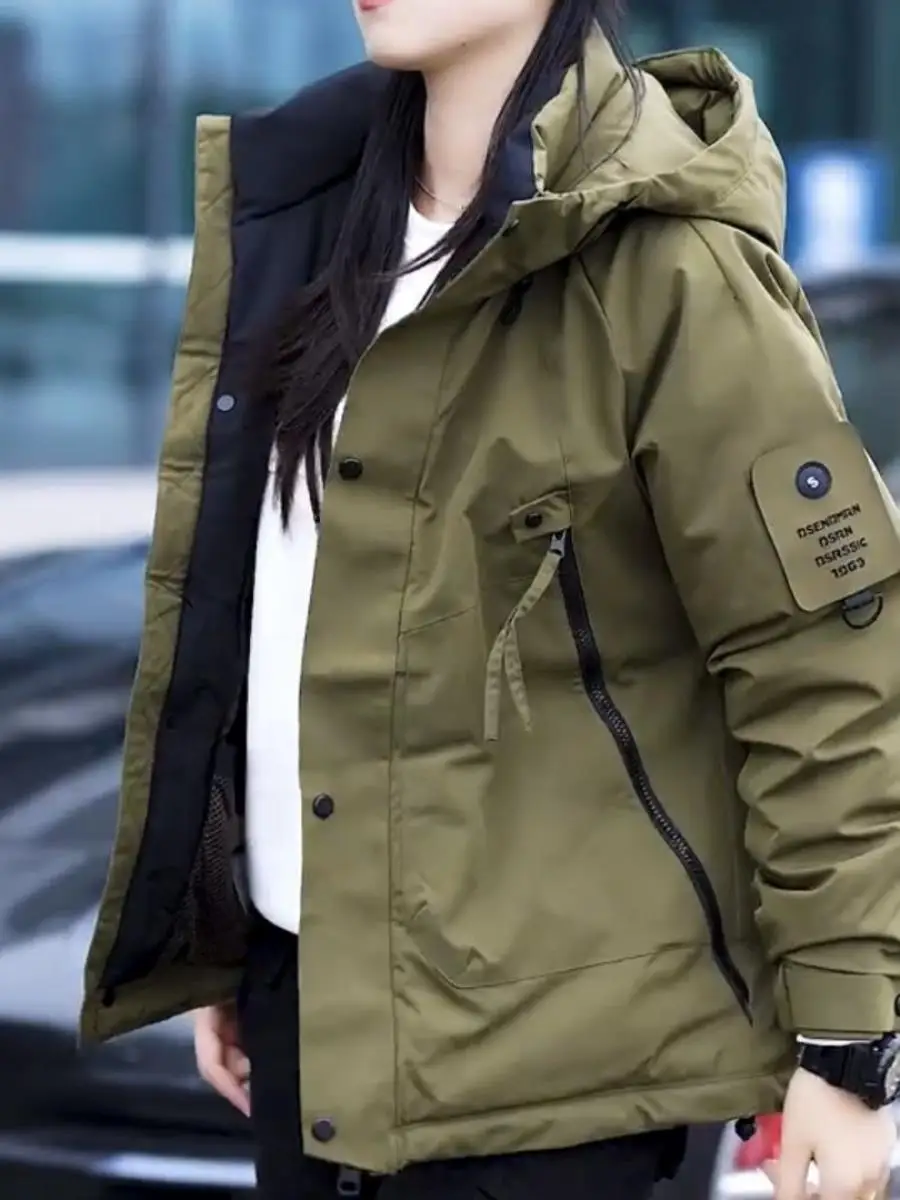 

Коричневая утепленная куртка для активного отдыха, повседневная спортивная рабочая одежда, мужская осенне-зимняя модная куртка для активного отдыха