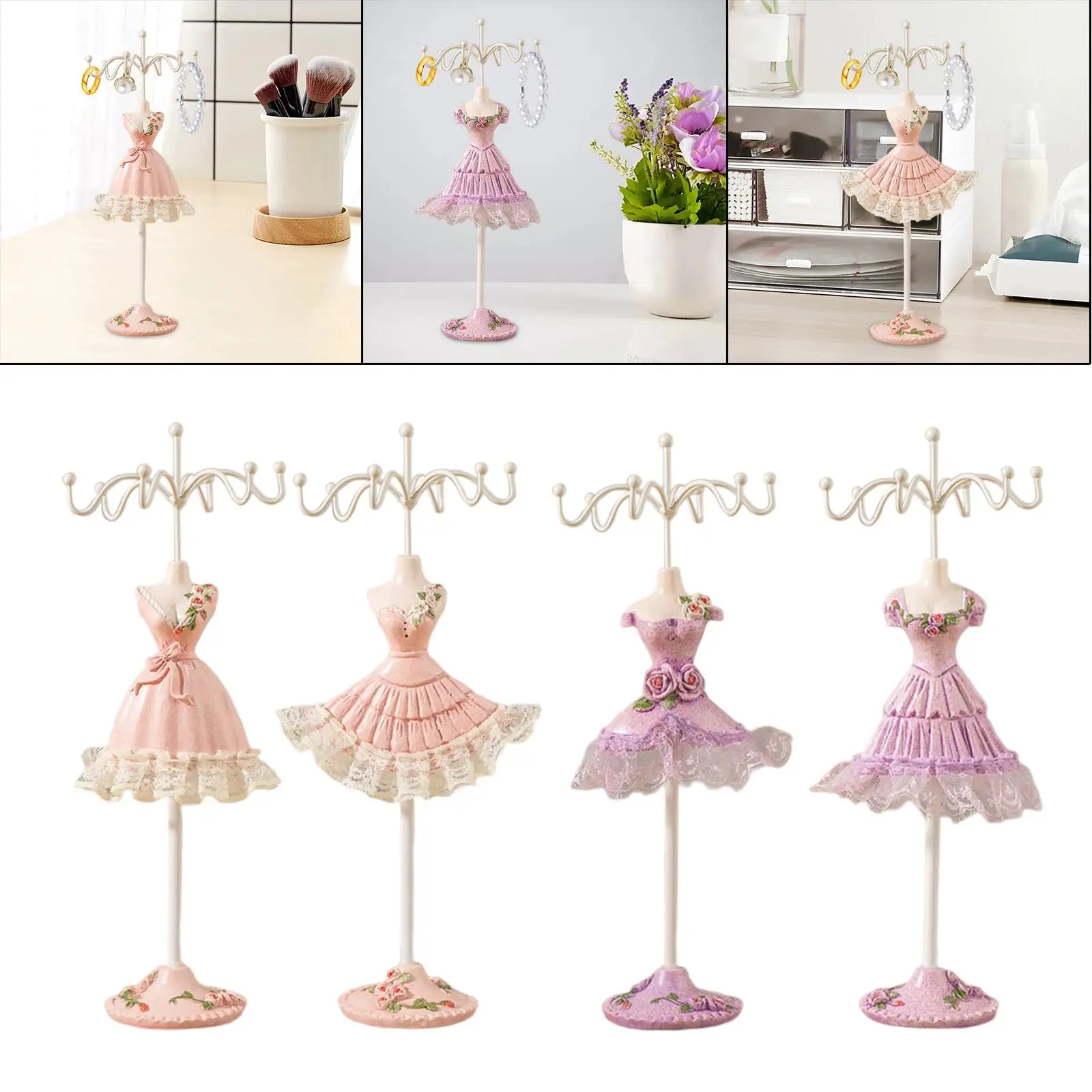 

Jewelry Display Stand, Displaying Jewelry Display Holder Earring Necklace