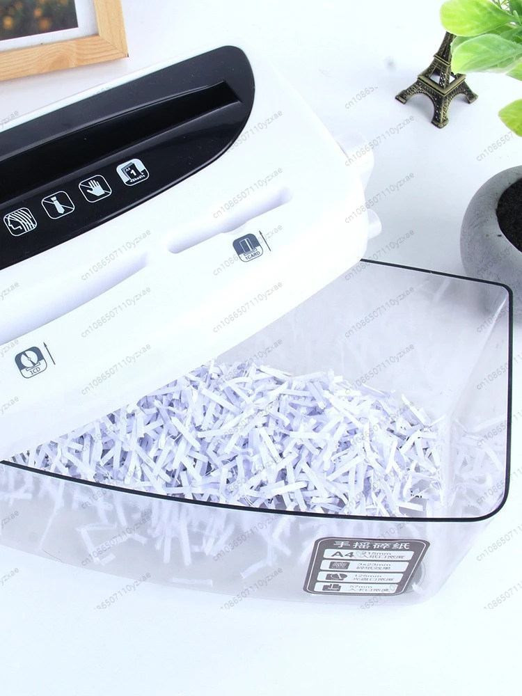 수동 핸드 크랭크 문서 파쇄기, 가정 및 사무실용 휴대 - Home Office Paper Shredder 리뷰 및 가격