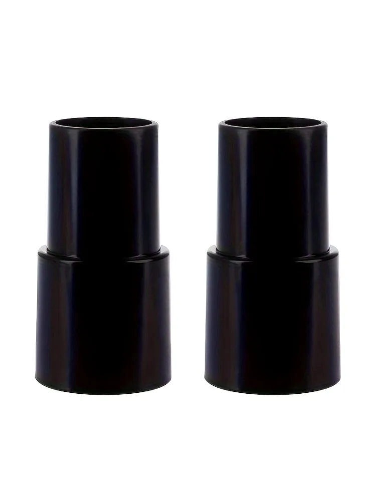 2 шт. переходник для шланга пылесоса — подходит для наружного диаметра 1-3/8 дюйма до внутренней части 1-1/4 дюйма, прочный пластик, простота установки