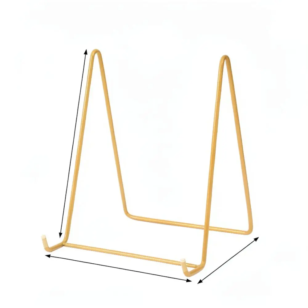 Elegant Desktop Easel Stand For Displaying Photos Mirrors Awards Certificates Books Art Decorative Metal Support Holder