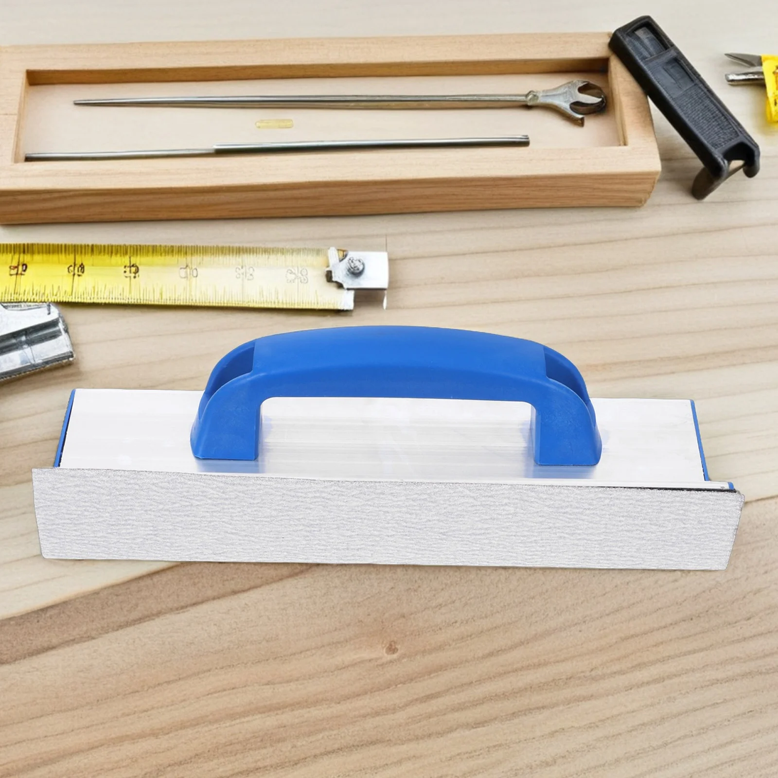 1 مجموعة 1 مجموعة 25 سنتيمتر دريوال الرملي كتلة اليد ساندر أداة للزوايا آمنة حامل ورق الصنفرة متعددة الوظائف دليل الرملي أداة