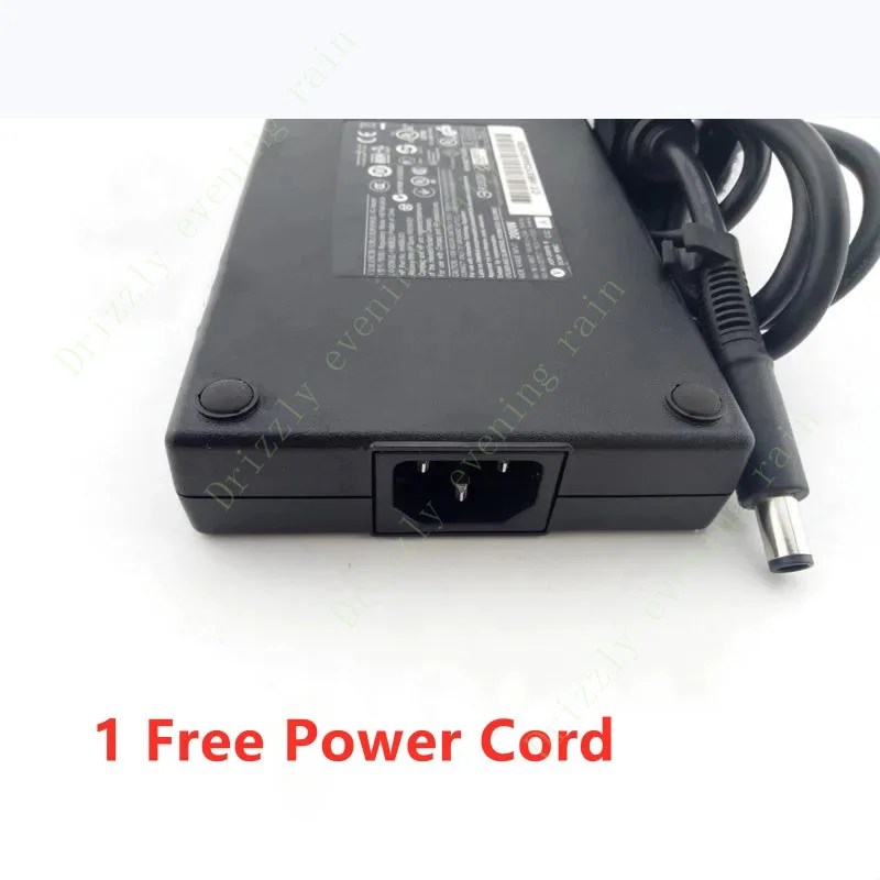 Genuine 19.5V 10.3A 200W HSTNN-CA24 HSTNN-DA24 AC Adapter For HP EliteBook 8740W 8760W ZBook 15 17 Laptop Power Supply Charger