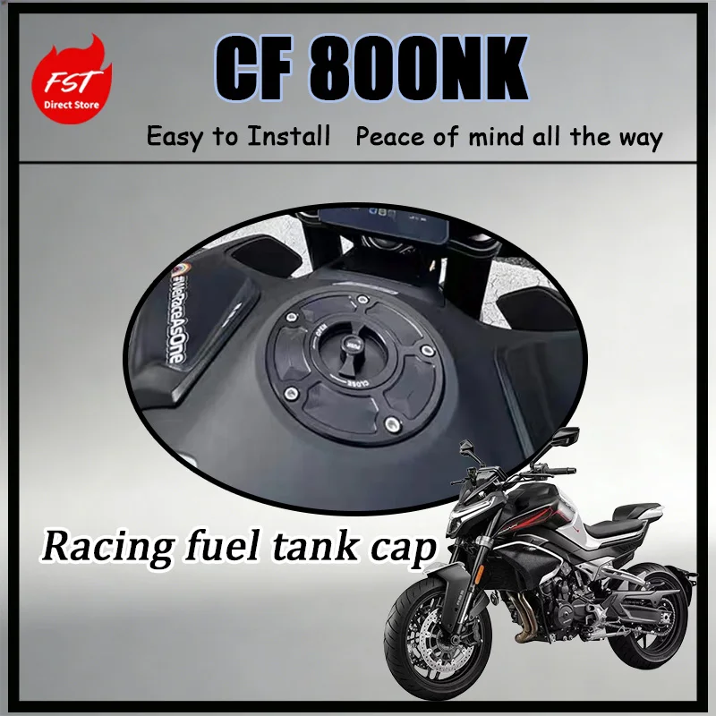 

CNC Aluminum Quick Release Fuel Tank Cap for 800NK/450NK Racing Tank Cover Assembly Lightweight Motorcycle Fuel Lid