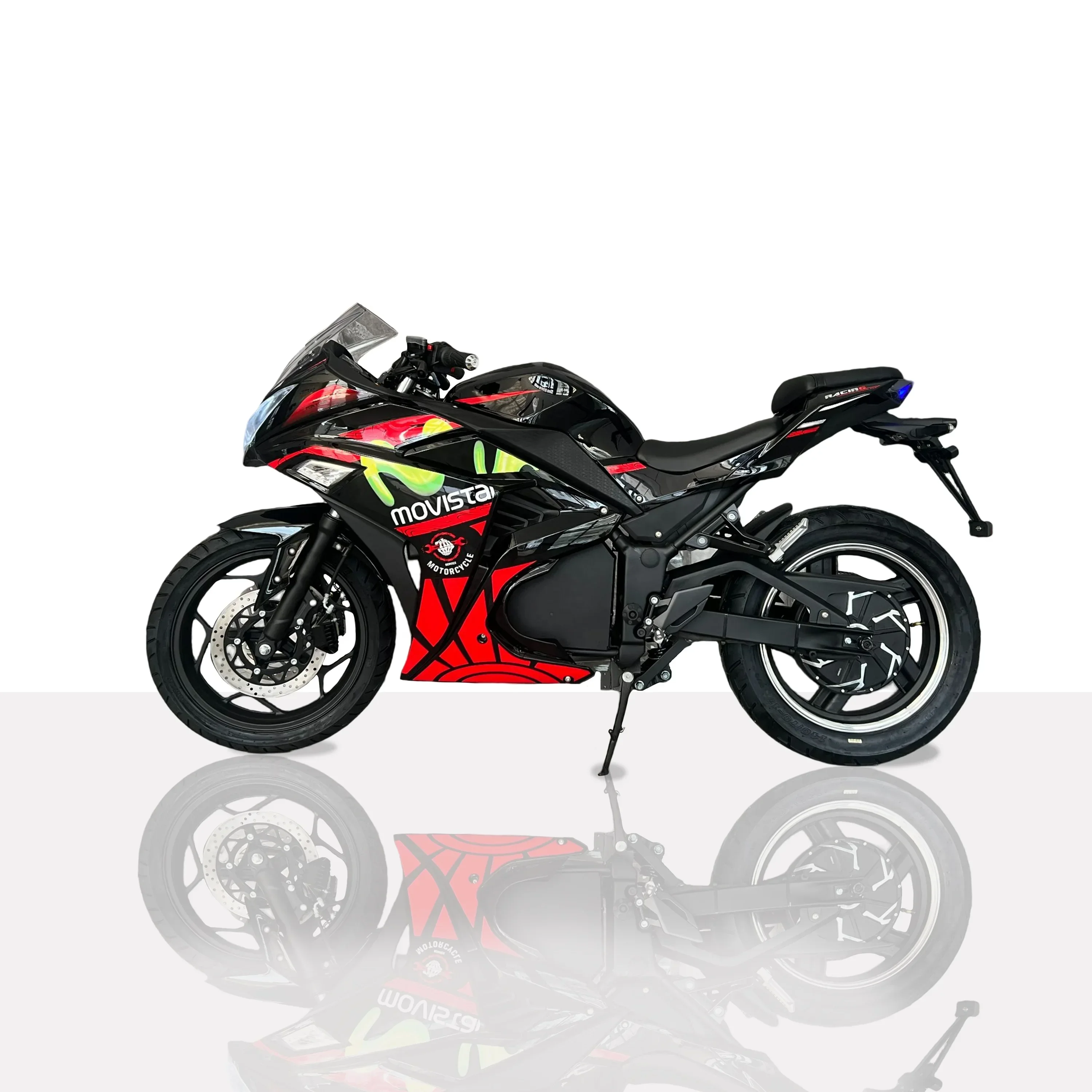 

2024 New Ninja High Speed 130km/h Racing Sports Bike 10000W Motor Electric Scooter Customized Battery Capacity