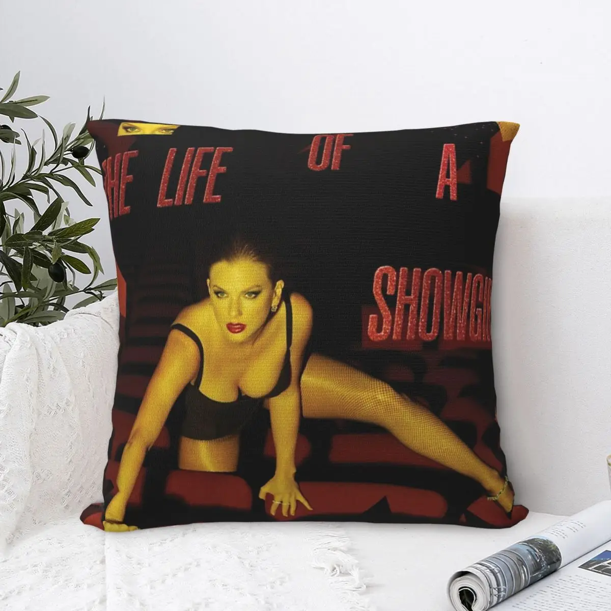 The Life Of A Showgirl Album Pillow Covers Sofa Cushion Cover Creative Home Decoration Throw Pillow Case 40*40