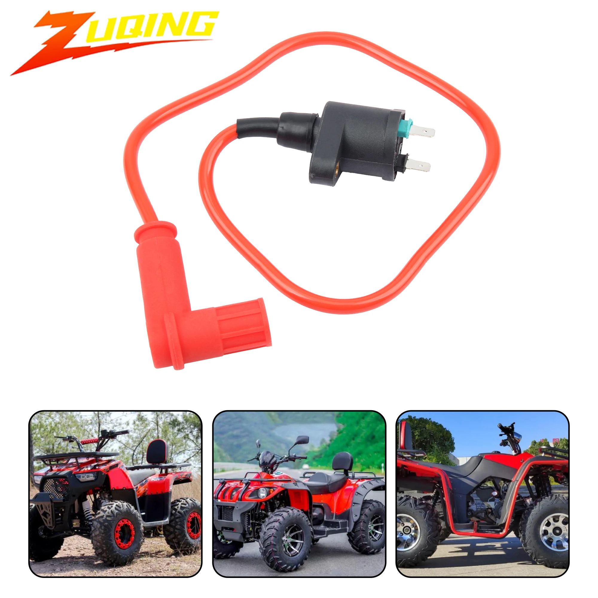 

Motorcycle High Performance Silica Ignition Coil for 50cc 70cc 90cc 110cc 125cc 140cc 150cc 160cc - 250cc ATV Go Kart Dirt Bike