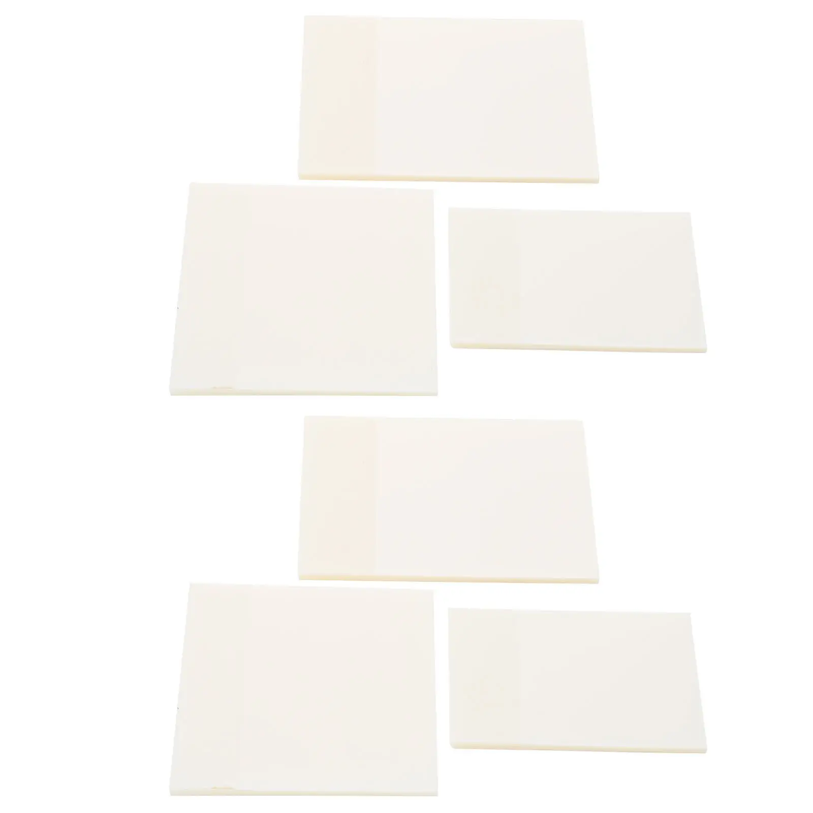 

Набор из 6 прозрачных клейких блокнотов-стикеров для заметок: для дома, офиса, школы, стен, холодильников, компьютеров, скрапбукинга. Прозрачная бумага для письма.