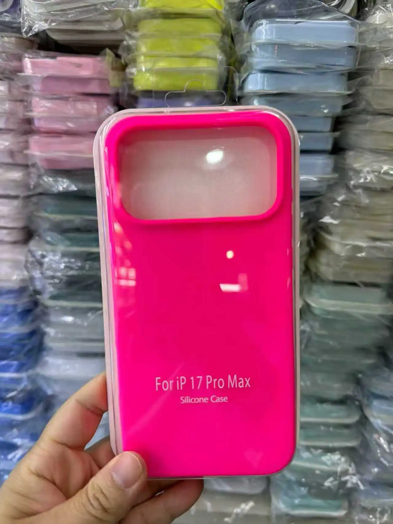 Handyhülle aus flüssigem Silikon mit angenehmer Haptik für iPhone 18 Pro Max 18 17 Pro Air Macaron, einfarbig, Bonbonfarben, mit Verpackungsbox – Detail 11