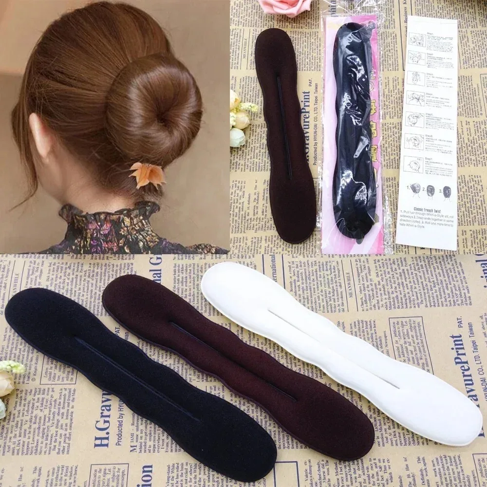 

Sponge Hair Magic Bun Maker Loop Curly Hair Maker Hair Scrunchie Headband Twist Donut Bun Curler Hairbands Women Styling Tools