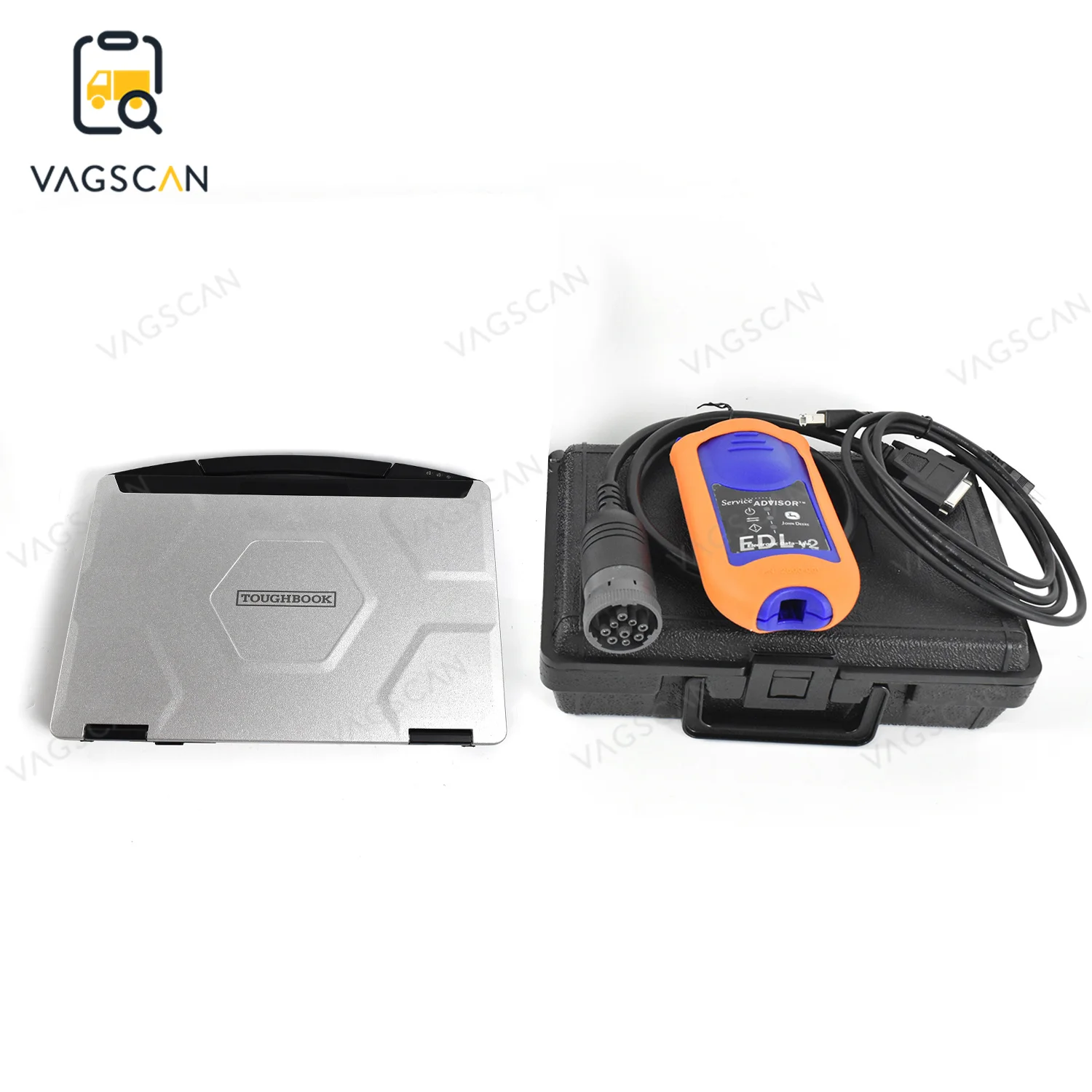 For JD EDL V2 agricultural machinery Construction machinery data diagnosis service 5.3 software CF54 laptop diagnostic tools