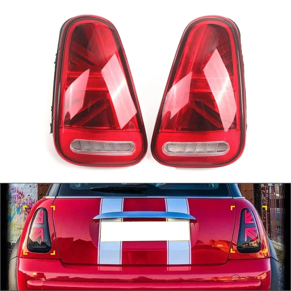 For Mini Cooper /Cooper S R50 R52 R53 2001 - 2006 Car Rear LED Tail Light Lamp Assembly 63217166955 63217166957