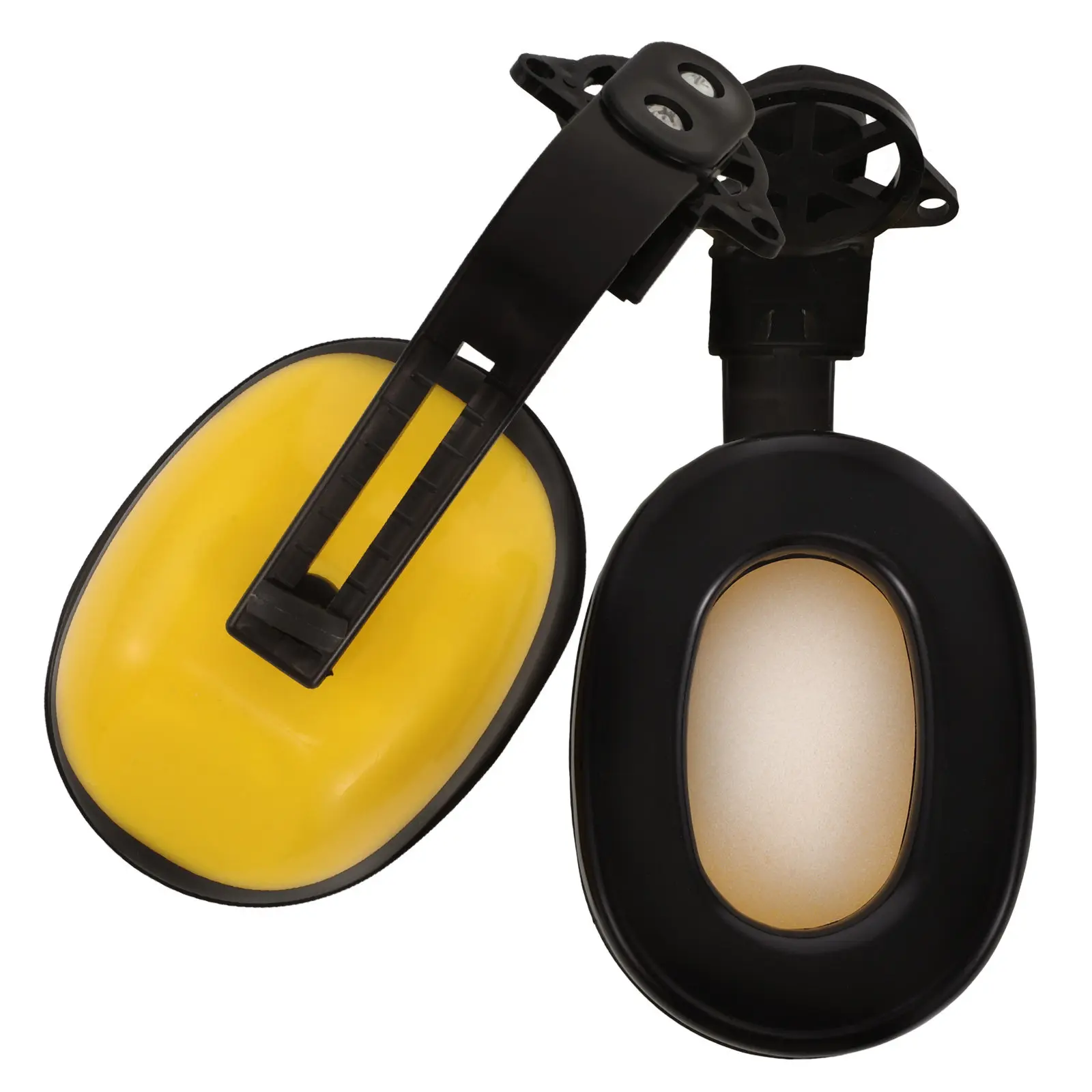 1Pair Comfortable Lightweight Industrial Ear Muffs Hard Hat Mounted Noise Isolation Hearing Protection Construction Safety Ear