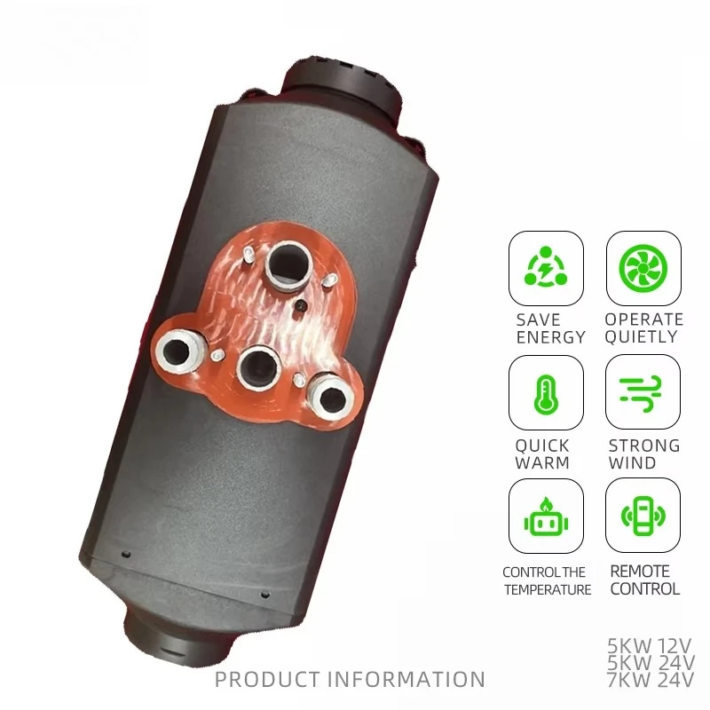 

Multifunctional DC 5KW 12V 5KW 24V 7KW24V air and Water Heater All-in-one Machine for Boat Truck RV Camping