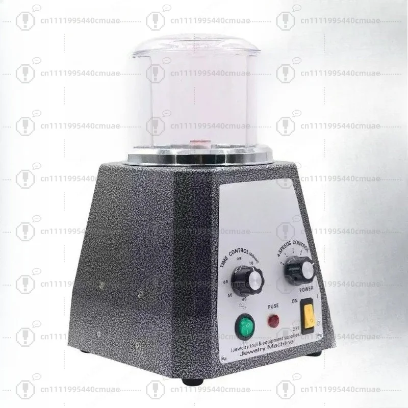 Magnetic Tumbling Polishing Machine, Electromagnetic Finisher for Jewelry, Metal, Hard Plastic Deburring