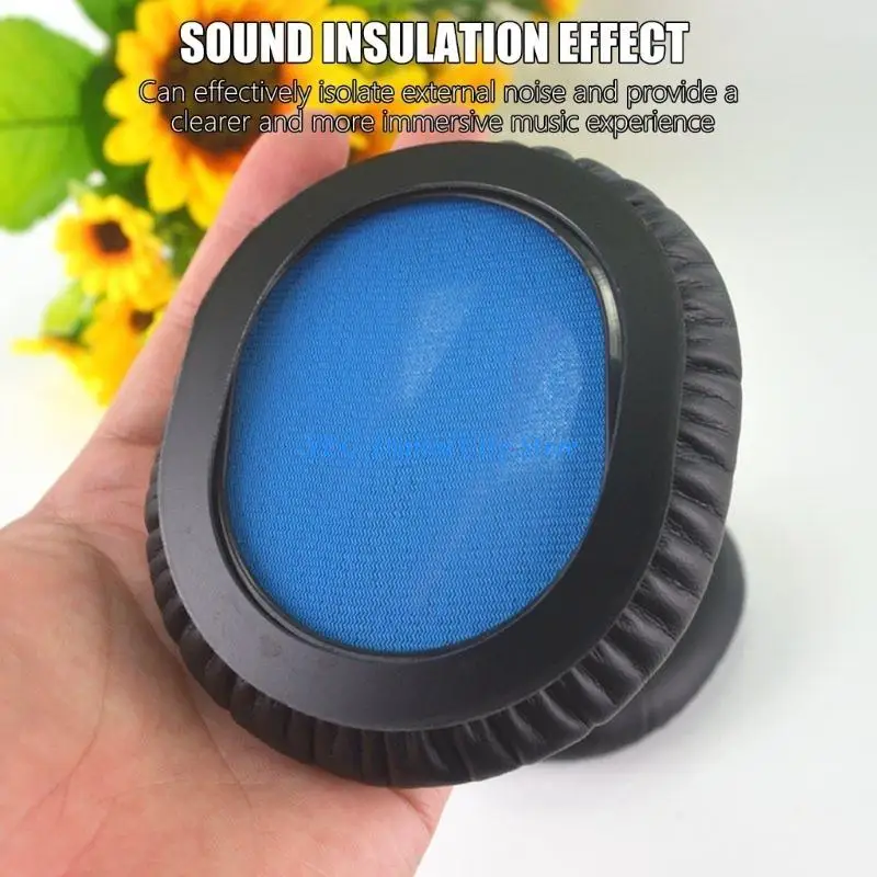 

U75B Earmuffs Comfortable Earpads Soft Ear Pad/Head Beam Cushion for HD8 DJ HD6 Mix