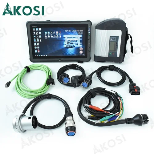 MB Star-Wifi接続付きの完全な診断チップ,SD接続,12v,24v,メルセデスベンツ車,トラック,C5,c6,f110,タブレット用