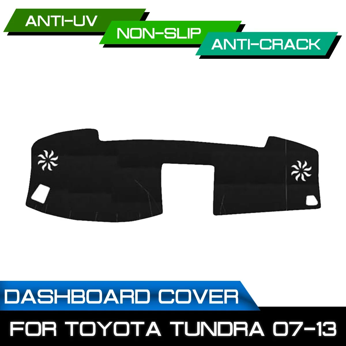 

Car Dashboard Mat Anti-dirty Non-slip Dash Cover Mat UV Protection Shade for Toyota Tundra 2007 2008 2009 2010 2011 2012 2013